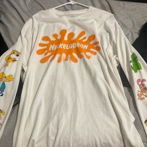 Nickelodeon 90s Themed shirt, Size L